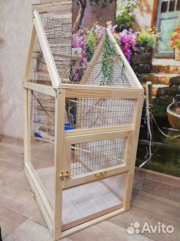 Вольер-клетка (витрина) для птиц купить на Зозу.ру - фотография № 2
