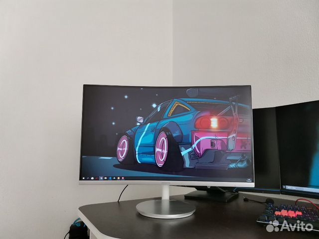 Монитор изогнутый SAMSUNG CF591 27 дюймов Монитор изогнутый SAMSUNG CF591 27 дюймов