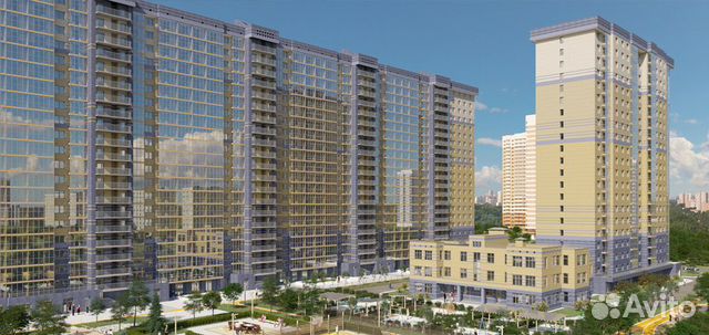 Студия, 27.6 м², 10/21 эт. Студия, 27.6 м², 10/21 эт.