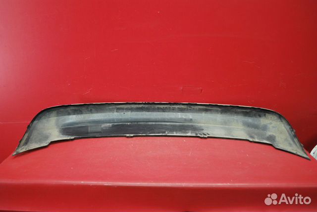 Юбка бампера заднего Шкода Рапид