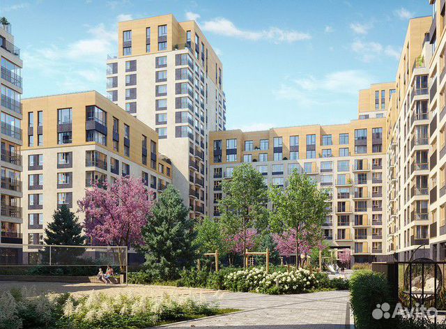2-к квартира, 87.6 м², 2/10 эт.