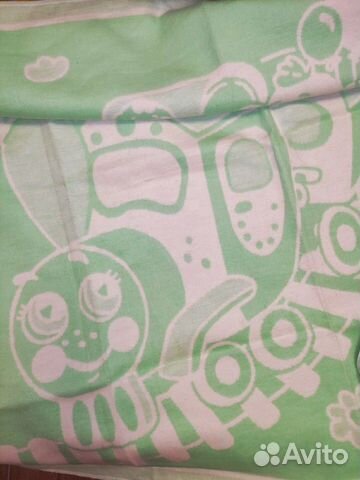 Одеяло детское байковое 150*100