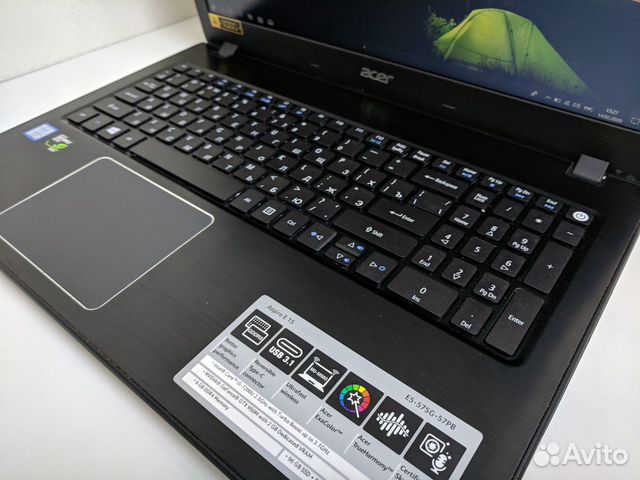 Игровой ноутбук Acer i5/GTX 950/SSD