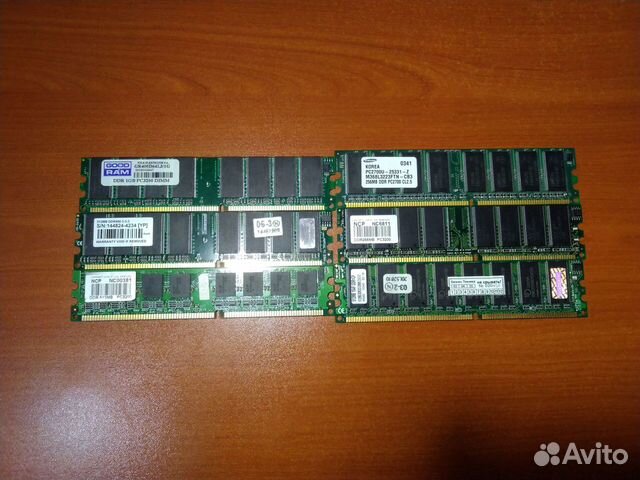 Оперативная память DDR1 Оперативная память DDR1