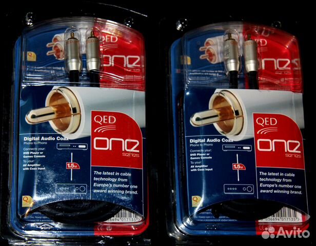 QED ONE Coaxial 1.5m цифровой кабель