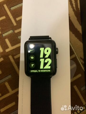 Apple Watch series 3 Nike+ 42мм