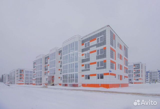 3-к квартира, 76.2 м², 3/4 эт.