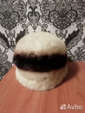 Шапка норковая женская