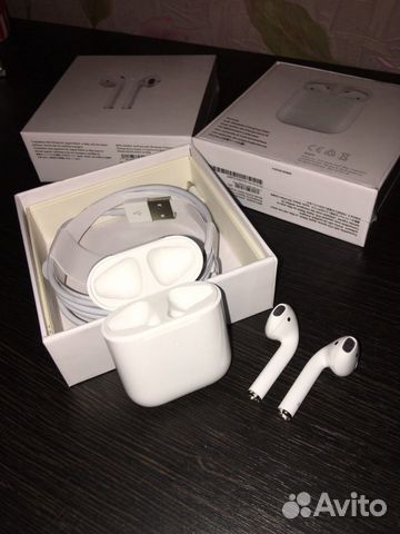 Наушники беспроводные Apple AirPods 2 новые Наушники беспроводные Apple AirPods 2 новые