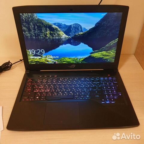 Игровой Ноутбук Asus Rog Strix Gl503V гарантия