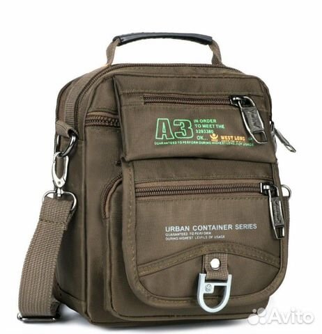 Сумка мужская(влагостойкий нейлон)