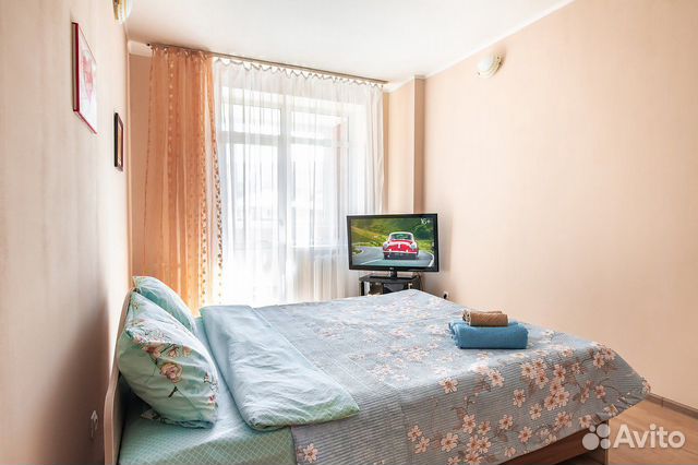 

1-к. квартира, 42 м², 2 кровати