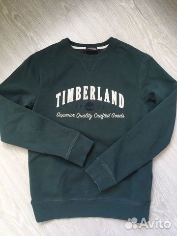 Свитшот timberland зелёный размер S Свитшот timberland зелёный размер S