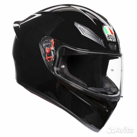 Шлем AGV K1 solid black Шлем AGV K1 solid black