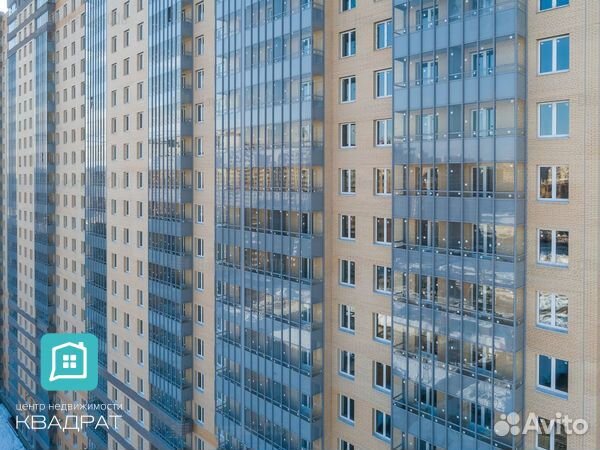 2-к квартира, 53.8 м², 3/25 эт.