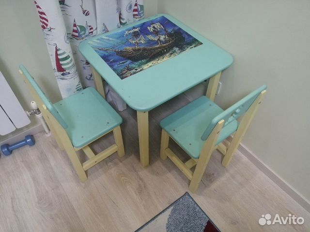 Детская мебель(кроватка+столик+комод) Детская мебель(кроватка+столик+комод)