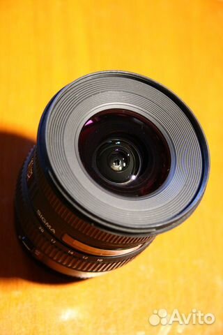 Объектив для Canon Sigma EX 10-20 f 4-5.6 DC HSM Объектив для Canon Sigma EX 10-20 f 4-5.6 DC HSM