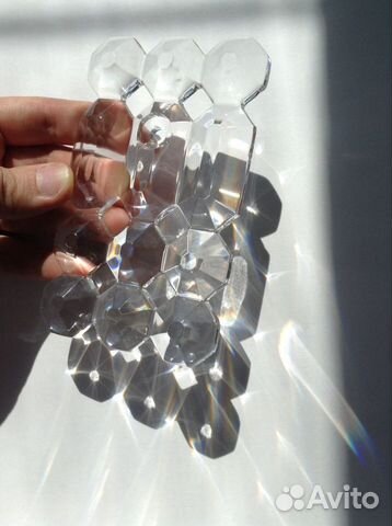Стеклянные подвески для люстры Стеклянные подвески для люстры