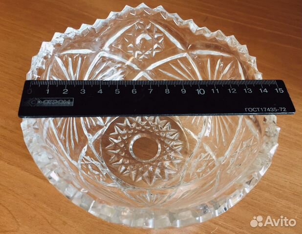 Хрустальная ваза (салатник) Хрустальная ваза (салатник)