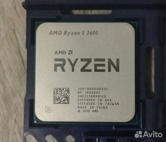 Процессор ryzen 5 3600 oem