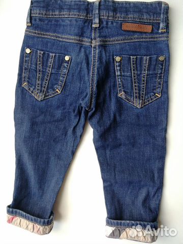 Джинсы Burberry 86см (2 года) Джинсы Burberry 86см (2 года)