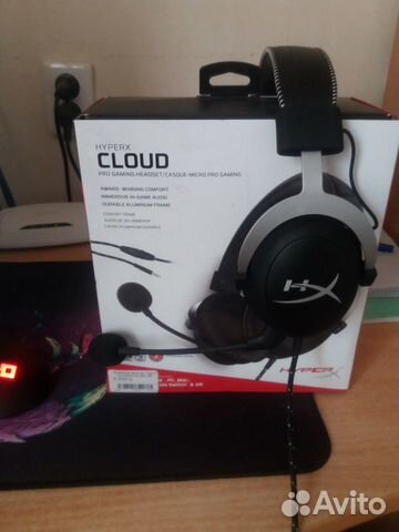 Наушники HyperX Cloud Silver