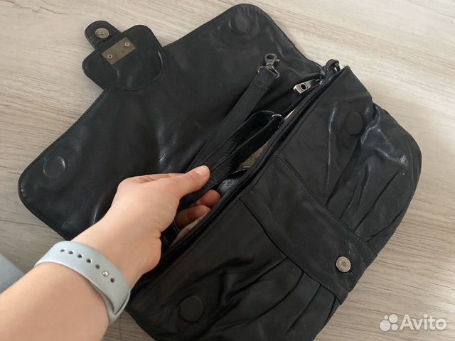Клатч натуральная кожа