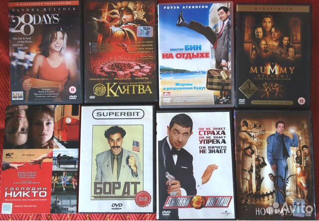 Фильмы на дисках DVD (27 шт) Фильмы на дисках DVD (27 шт)
