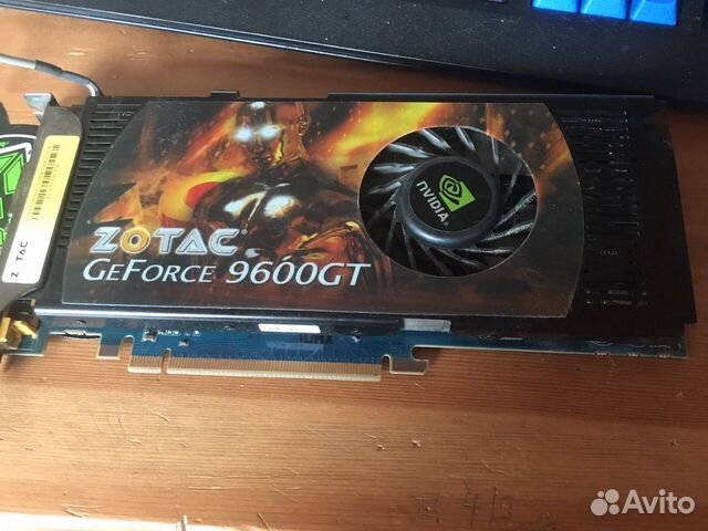 Видеокарта nvidia zotac geforce 9600GT