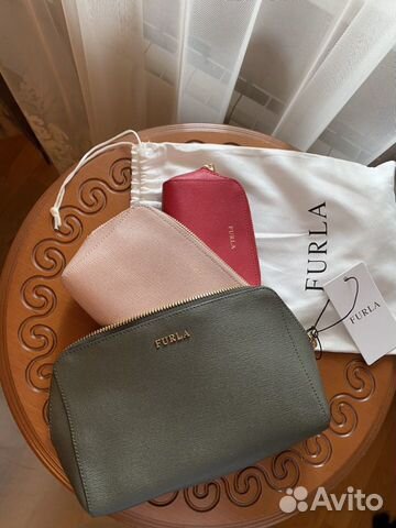 Набор косметичек Furla новый 3 шт