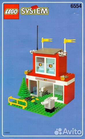 Lego Town 6554 Пожарная станция Lego Town 6554 Пожарная станция