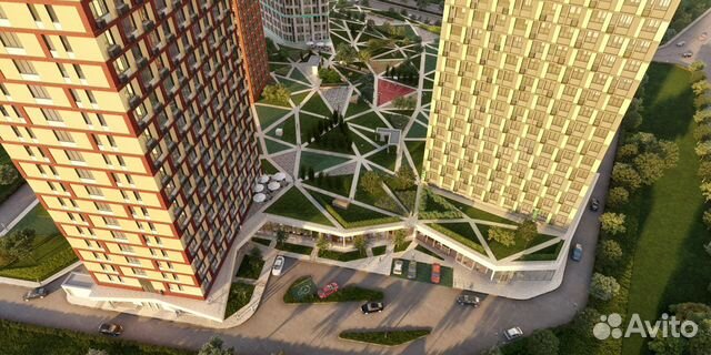 1-к квартира, 46 м², 6/21 эт. 1-к квартира, 46 м², 6/21 эт.