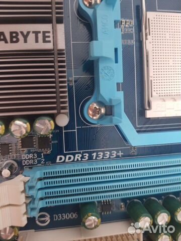 Плата Gigabyte Socket-AM3 GA-MA74GMT-S2 DDR3