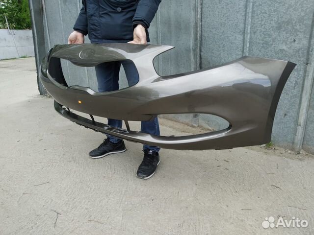 Кия Сид бампер передний Sand Track D5 коричневый