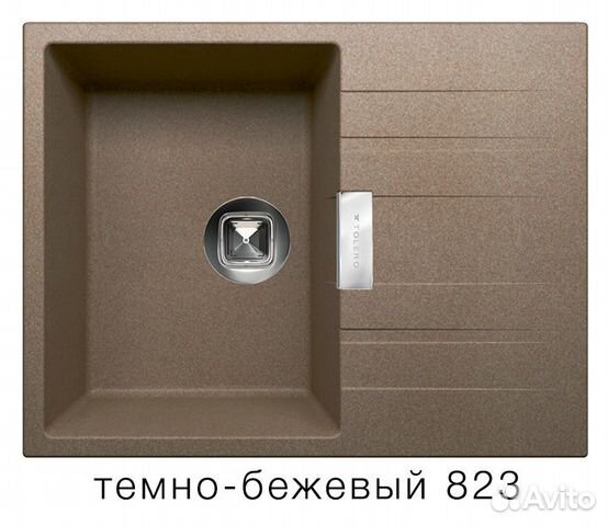 Кухонная мойка tolero loft TL-650 / Темно-бежевый Кухонная мойка tolero loft TL-650 / Темно-бежевый