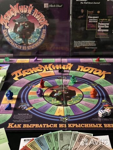 Настольная игра Денежный поток 101(Оригинал) новая Настольная игра Денежный поток 101(Оригинал) новая
