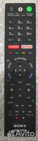Пульт ду для Android тв Sony 2017-2022 RMF-TX221E