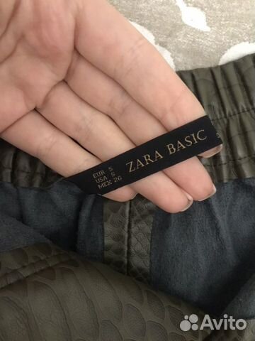 Кожаные шорты zara Кожаные шорты zara