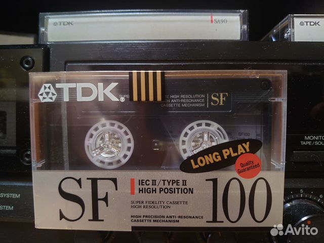 Аудиокассета TDK SF 100 Аудиокассета TDK SF 100