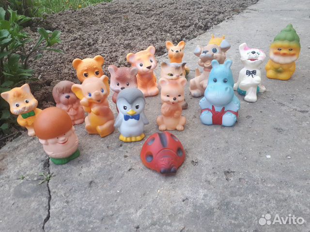 Резиновые игрушки СССР новые Резиновые игрушки СССР новые