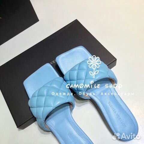 Шлёпанцы Bottega Veneta (36-40) Premium