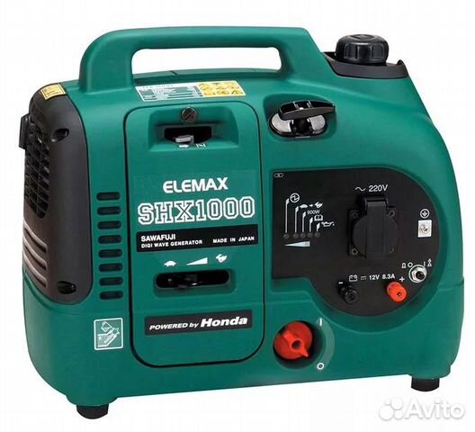 Генератор инверторный Elemax SHX 1000-R Япония