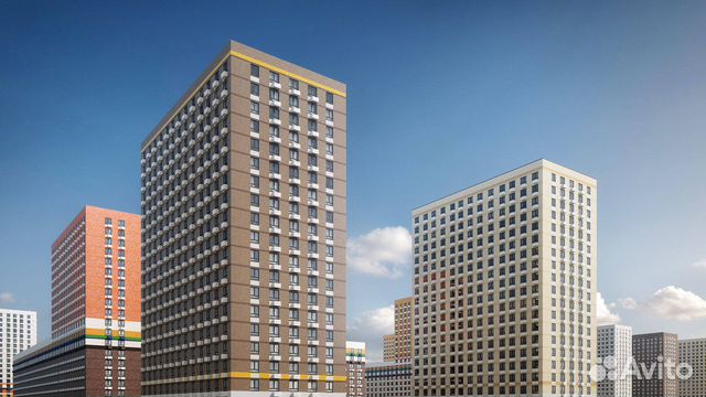 1-к квартира, 35.8 м², 10/25 эт.