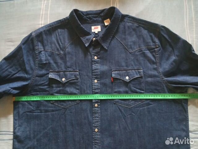 Мужская рубашка levis 4XLT originak