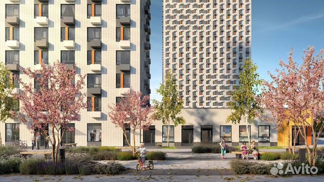 3-к квартира, 73.5 м², 5/31 эт.