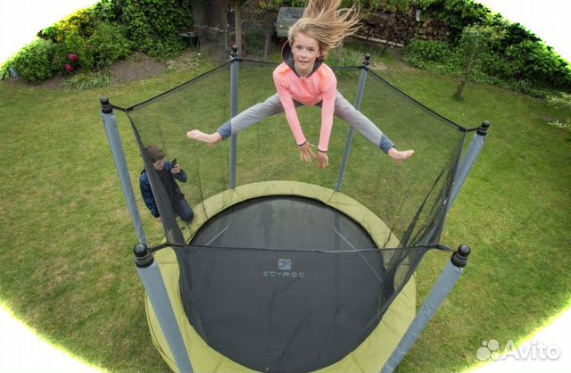 Батут 305 см. для дачи детский - уличный