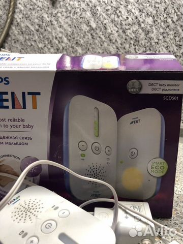 Радионяня Philips Avent dect SCD501 Радионяня Philips Avent dect SCD501