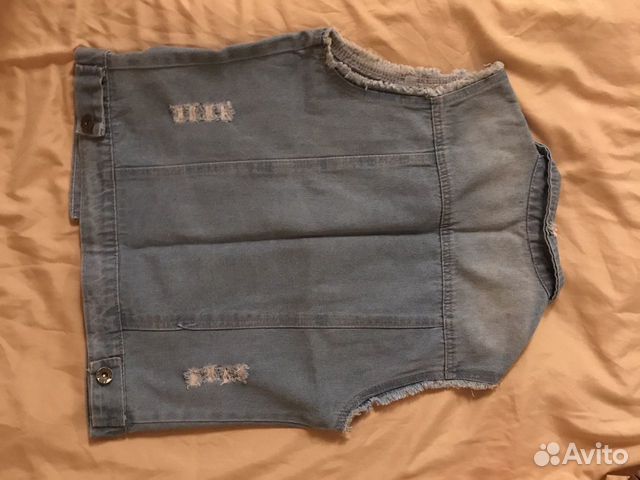 Джинсовая жилетка Джинсовая жилетка