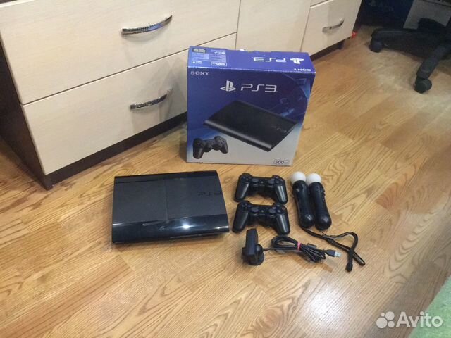 Sony ps3 super slim 1tb 55 лучших игр есть коробка Sony ps3 super slim 1tb 55 лучших игр есть коробка