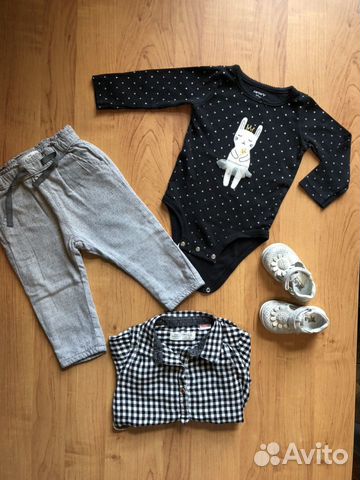Пакетом Zara, Carter’s и др. на 9-12 месяцев